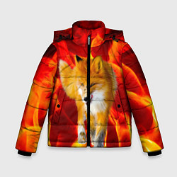 Куртка зимняя для мальчика Fire Fox, цвет: 3D-светло-серый
