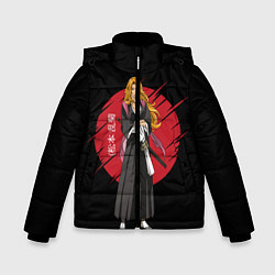 Куртка зимняя для мальчика BLEACH - Rangiku Matsumoto, цвет: 3D-черный