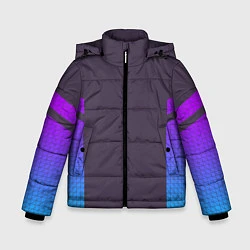Куртка зимняя для мальчика НЕОНОВЫЙ КОСТЮМ NEON, цвет: 3D-черный