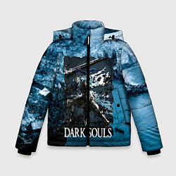 Куртка зимняя для мальчика DARKSOULS Project Dark, цвет: 3D-черный