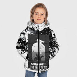 Куртка зимняя для мальчика The Last of US SURVIVE, цвет: 3D-черный — фото 2