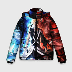 Куртка зимняя для мальчика Bleach Ichigo Kurosaki, цвет: 3D-черный
