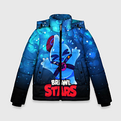 Куртка зимняя для мальчика Сквик Squeak Brawl Stars, цвет: 3D-красный