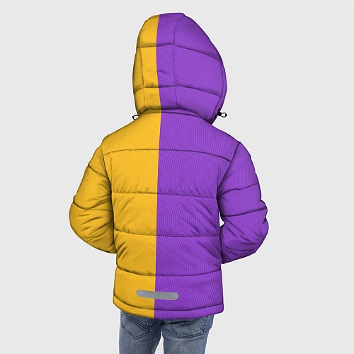 Зимняя куртка для мальчика Леброн NBA / 3D-Светло-серый – фото 4
