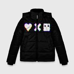 Зимняя куртка для мальчика Love Death and Robots Glitch