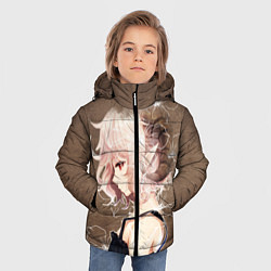 Куртка зимняя для мальчика Chica demonio Ангелы и демоны, цвет: 3D-черный — фото 2