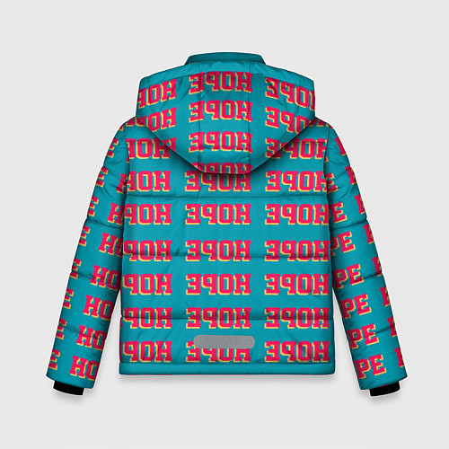 Зимняя куртка для мальчика BTS HOPE / 3D-Красный – фото 2