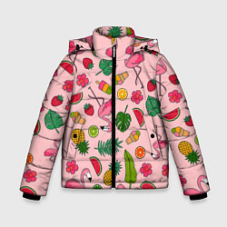 Зимняя куртка для мальчика Фламинго Лето