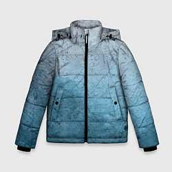 Куртка зимняя для мальчика Blue Glass, цвет: 3D-черный