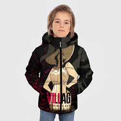 Куртка зимняя для мальчика Resident Evil Village Blood, цвет: 3D-черный — фото 2