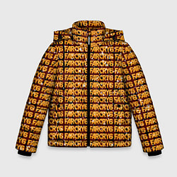 Куртка зимняя для мальчика Far Cry 6, цвет: 3D-светло-серый