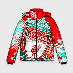 Куртка зимняя для мальчика LIVERPOOL ЛИВЕРПУЛЬ, цвет: 3D-красный