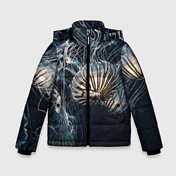 Зимняя куртка для мальчика Рисунок медуза