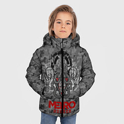 Куртка зимняя для мальчика Metro Stalker, цвет: 3D-черный — фото 2