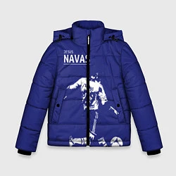 Куртка зимняя для мальчика Хесус Навас, цвет: 3D-черный