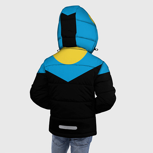 Зимняя куртка для мальчика Костюм Неуязвимого / 3D-Светло-серый – фото 4