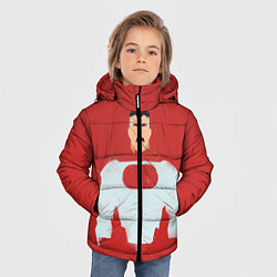 Куртка зимняя для мальчика Омни-Мэн Нолан Грейсон, цвет: 3D-черный — фото 2