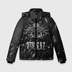 Куртка зимняя для мальчика Stalker 2 Death, цвет: 3D-светло-серый