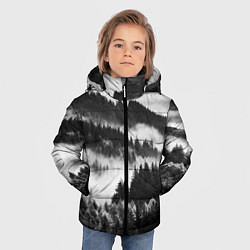 Куртка зимняя для мальчика ТУМАННЫЙ ЛЕС МРАЧНЫЙ ЛЕС, цвет: 3D-красный — фото 2