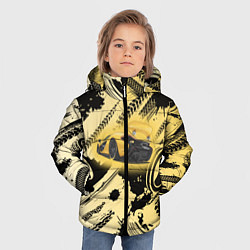 Куртка зимняя для мальчика Drift, цвет: 3D-черный — фото 2