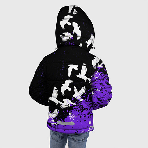 Зимняя куртка для мальчика MISFITS 6 / 3D-Светло-серый – фото 4
