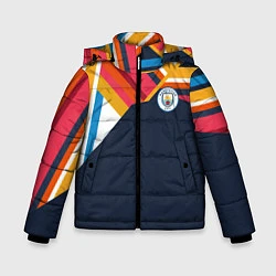Куртка зимняя для мальчика МАНЧЕСТЕР СИТИ 2021, цвет: 3D-красный