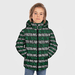 Куртка зимняя для мальчика RUNFASTER, цвет: 3D-черный — фото 2