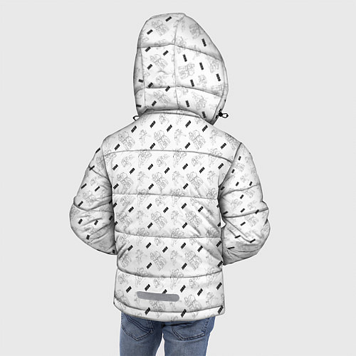 Зимняя куртка для мальчика JUDO / 3D-Светло-серый – фото 4