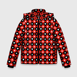 Куртка зимняя для мальчика Масти, цвет: 3D-черный