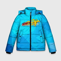 Куртка зимняя для мальчика Eagle Орел, цвет: 3D-черный