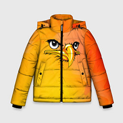 Куртка зимняя для мальчика Орёл 3d, цвет: 3D-черный