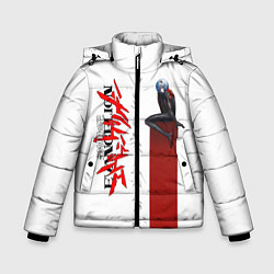 Куртка зимняя для мальчика EVANGELION ПИЛОТ EVA, цвет: 3D-черный