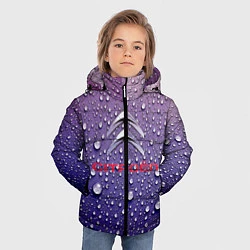 Куртка зимняя для мальчика Citroёn Storm Ситроен ливень, цвет: 3D-черный — фото 2