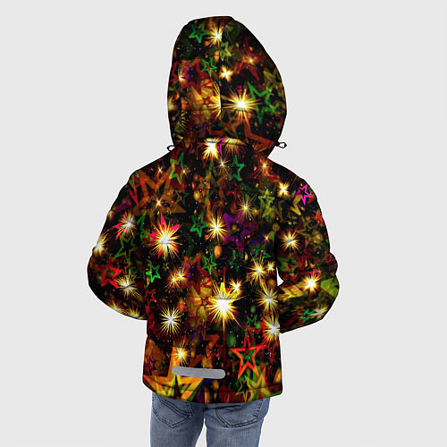Зимняя куртка для мальчика Яркий день / 3D-Светло-серый – фото 4