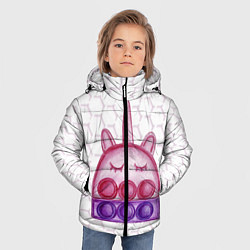 Куртка зимняя для мальчика POP IT ЕДИНОРОГ ПОП ИТ, цвет: 3D-красный — фото 2