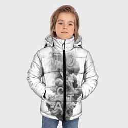 Куртка зимняя для мальчика TOYOTA SMOKE, цвет: 3D-черный — фото 2