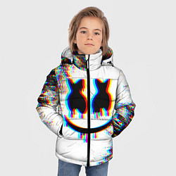 Куртка зимняя для мальчика MARSHMELLOW GLITCH, цвет: 3D-красный — фото 2