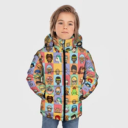 Куртка зимняя для мальчика Toca Life Worl, цвет: 3D-черный — фото 2