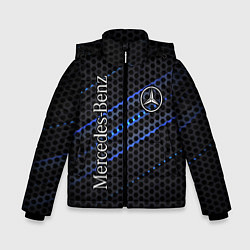 Куртка зимняя для мальчика MERCEDES LOGO NEON, цвет: 3D-светло-серый