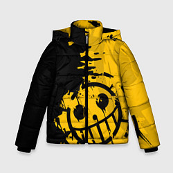 Куртка зимняя для мальчика ONE PIECE PIRATES ПИРАТЫ, цвет: 3D-черный