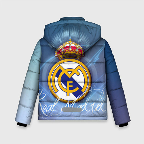 Зимняя куртка для мальчика FC РЕАЛ МАДРИД / 3D-Светло-серый – фото 2