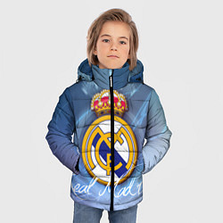 Куртка зимняя для мальчика FC РЕАЛ МАДРИД, цвет: 3D-красный — фото 2