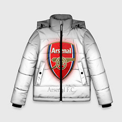 Куртка зимняя для мальчика F C Arsenal, цвет: 3D-красный