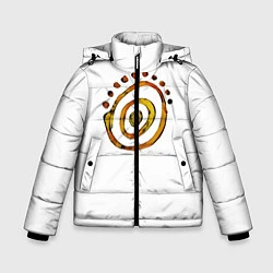 Куртка зимняя для мальчика Дух Лета, цвет: 3D-черный