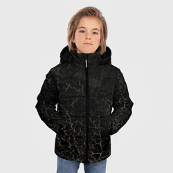 Куртка зимняя для мальчика Квадрат Малевича как фон, цвет: 3D-красный — фото 2