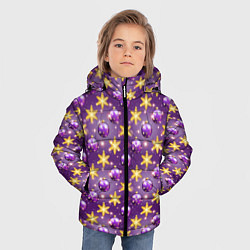 Куртка зимняя для мальчика Игрушки украшения, цвет: 3D-черный — фото 2