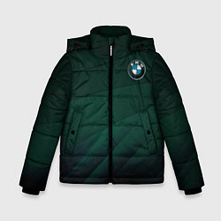 Куртка зимняя для мальчика GREEN BMW, цвет: 3D-черный