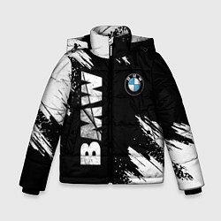 Куртка зимняя для мальчика BMW GRUNGE БМВ ГРАНЖ цвета 3D-черный — фото 1