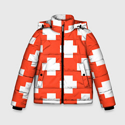 Куртка зимняя для мальчика Toca Life: Live, цвет: 3D-красный