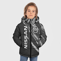 Куртка зимняя для мальчика Nissan Car Ниссан, цвет: 3D-светло-серый — фото 2